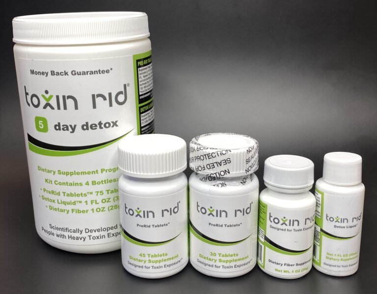 toxin rid detox contents with package